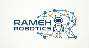 LOGO ROBOT WITH NAME RAMEH ROBOTICS
